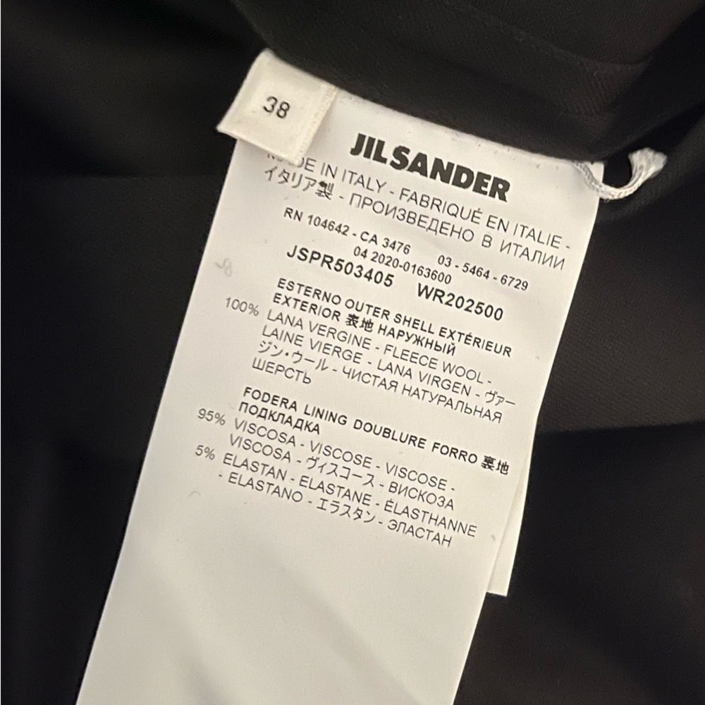 Jil Sander Narcy Belted Virgin-Wool Midi Shirt Dress - Picture 5 of 15
